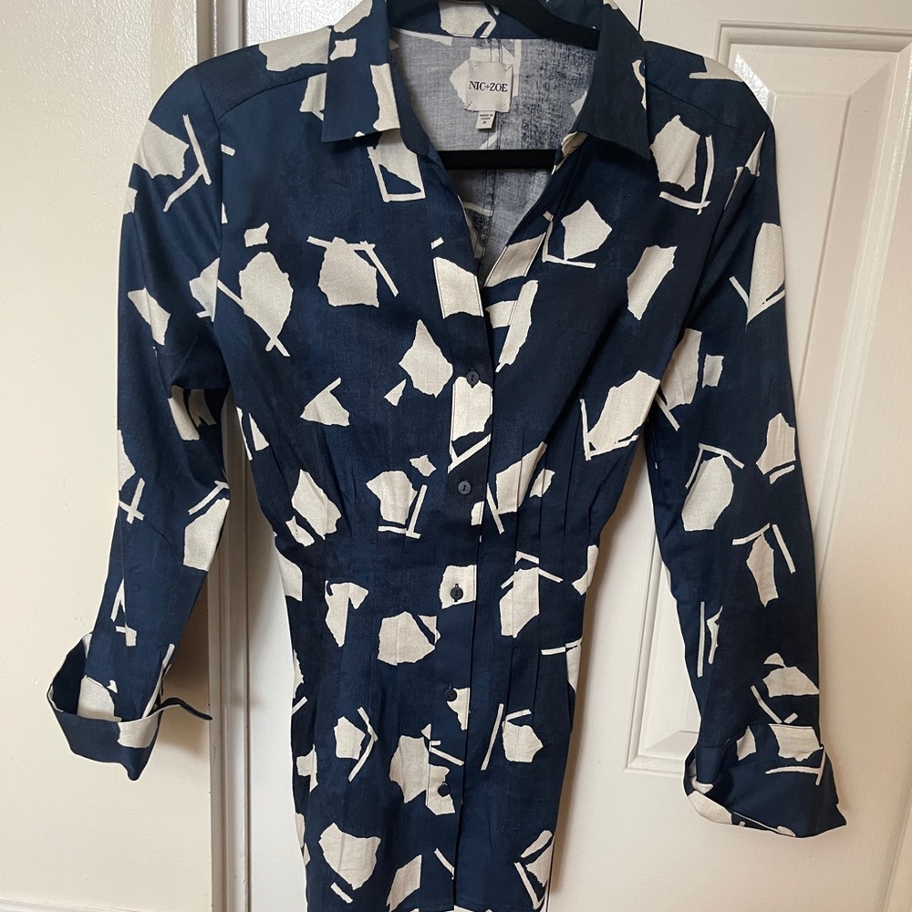 NIC+ZOE

Citrus Grove Long Crinkle Shirt